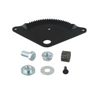 Tidgel Kit de engranaje de dirección 532194732 para Craftsman 194732, placa de sector 587738906 con piñón, piezas de repuesto para cortacésped Poulan, fácil y rápido de usar