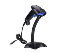 Tidgel Kit de escáner de código de barras 1D con cable - lector USB de 300 fps con soporte para sistemas de POS, inventario y almacén al por menor