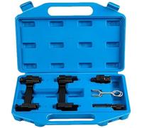 Tidgel Kit de herramientas de sincronización de árbol de levas de 6 piezas para motores V6 V8 V10 2.4L 3.2L, compatible con A6 para Q5 para Q7, juego de reparación de automóviles de aleación (caja