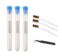 Tidgel Kit de limpieza de boquillas de impresora 3D, con 30 agujas de 0,4 mm, pinzas y cepillos para Bambu Lab A1 para mantenimiento MINI
