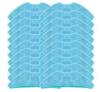 Tidgel Kit de paño de microfibra compatible con robot aspirador MEDION para X50 SW MD 2004, almohadillas de limpieza de piso de repuesto, paquete de 4 (20 unidades)