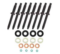Tidgel Kit de sello de inyector 24 piezas de repuesto directo para Ford Fiesta Fusion Focus 1.6 TDCI 3M5Q9D927BA 1233685