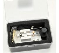 Tidgel Llave de mano para código Morse, carcasa de ABS impresa en 3D con haz de aluminio, paleta ligera CW para operación de onda corta de radio jamón, negro (negro)
