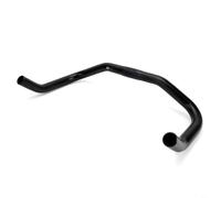 Tidgel Manillar, barra de aleación de aluminio de 31,8 mm, diseño ergonómico ligero para bicicletas Fixie de carretera, montaña, negro, 37 cm (31,8 x 400 mm)