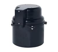 Tidgel Motor de soplador, silenciador de alto flujo de 1.5HP 240V con soporte, incluye válvula de retención de resorte para suministro de aire de spa, compatible con 6316220F