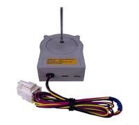 Tidgel Motor de ventilador de refrigeración de repuesto EAU63923603 DC12V 1A 46mm eje para LG de doble puerta refrigerador congelador piezas gris