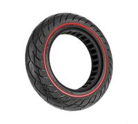 Tidgel Neumático 10x2.125 para Xiaomi para scooter eléctrico M365, ranura de 36 mm sin inflación Rueda de goma resistente a pinchazos (cable rojo)