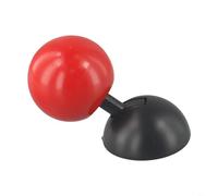Tidgel Palanca de mando basculante para botón de coche, interruptor de parada de motor, plástico de alta resistencia, resistente al desgaste, azul, rojo, 73 mm de longitud (rojo)