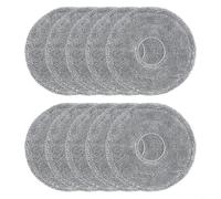 Tidgel Paños de microfibra lavables compatibles con Roborock para Saros 10R S9 MaxV Slim Z70, almohadillas reutilizables para azulejos laminados de madera, juego de 4 o 10 (paquete de 10)