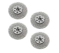 Tidgel Pantalla de protección de antorcha TIG 53NABSP3-12# Lente de gas de acero inoxidable para SR WP 9 17 18 20 26 antorchas de soldadura paquete de 4 (1,6 mm)