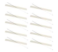 Tidgel Paquete de 10 elementos de calefacción para máquina de soldadura por pulsos, tiras de repuesto de aleación de níquel y cromo con cubiertas de tela, 200/300/400 mm (400 mm)