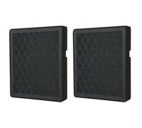 Tidgel Paquete de 2 filtros de aire de carbón activado para Bambu Lab H2D/H2D para COMBO, para adsorción Honeycomb para impresión 3D ABS/PC/PA, color negro, 150 x 175 mm