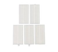 Tidgel Paquete de 5 filtros de aspiradora robot compatibles con M9 y Eureka E10s, accesorios de repuesto con plástico y papel de filtro