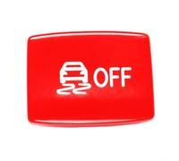 Tidgel Para ajuste de cubierta de botón ESP OFF, para BMW Serie 1 F20/F21, Serie 2 F22/F23, Serie 3 F30/F31, Serie 4 F32/F33/F36 Rojo (rojo)