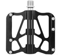 Tidgel Pedales de bicicleta de aleación de aluminio con 3 rodamientos sellados, 92 mm, pasadores antideslizantes de plataforma ancha para bicicletas plegables de carretera MTB, rosca de 9/16 pulgadas