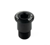 Tidgel Perno de montaje de desviador trasero de bicicleta compatible con Shimano TX35 TZ Series Tornillo de suspensión de aleación de aluminio negro (largo)