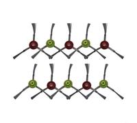 Tidgel Piezas de cepillo lateral, para Ecovacs para DEEBOT para OZMO 920 950 T8 N5 N7 N8 Pro Solución de limpieza robusta y eficiente (10 piezas)