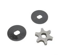 Tidgel Piñón de cadena Picco de 3/8 pulgadas 6T/7T, para HT70 HT73 HT75 HT100 HT101 HT130 HT131 HT250 HT-KM, reemplazo para tareas de poda y paisajismo al aire libre (6T)