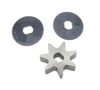 Tidgel Piñón de cadena Picco de 3/8 pulgadas 6T/7T, para HT70 HT73 HT75 HT100 HT101 HT130 HT131 HT250 HT-KM, reemplazo para tareas de poda y paisajismo al aire libre (7T)