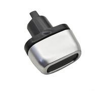 Tidgel Pomo de salida de aire acondicionado, para Mercedes Clase C W206 22-25 GLC W254 23-25, interruptor de control de ventilación de CA reemplazo directo negro (cromo)