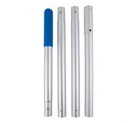 Tidgel Poste funcional de la limpieza de la piscina de la aleación de aluminio con el final desgaste-resistente para la vida útil extendida en condiciones duras (barra de 4 secciones)