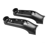 Tidgel Protector de horquilla delantera negra para Ninebot F20 F25 F30 para F40 E-Scooter cubierta de plástico izquierda y derecha 205x60mm Kit de protección de dos piezas