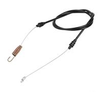 Tidgel Reemplazo de cable de tracción, para 946-04506 946-04504 746-04504 cable delantero compatible con cortacéspedes RT35 RT45 RT75 RT100 VT100 de 63.1 pulgadas, negro