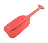 Tidgel Remo telescópico para barco, remo plegable de aleación de aluminio ligero con mango en T, ajustable de 53-108,5 cm para kayak, canoa, rafting, rojo (rojo)