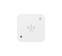 Tidgel Sensor inteligente de presencia humana para Moes para TUYA para ZIGBEE, detección de movimiento y luz de 6 m, monitor de seguridad con cable de 5 V para automatización del hogar, blanco (WIFI)