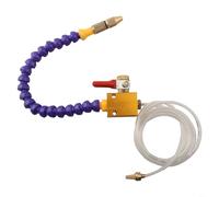 Tidgel Sistema de refrigerante de neblina de fresado de torno CNC con entrada de aire de 8 mm, spray de lubricación atomizante para máquinas de grabado, kit de enfriamiento de metalurgia