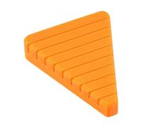 Tidgel Soporte para atado de moscas, forma de pez, para abrazadera de plumas PETG con bordes redondeados para un agarre seguro y artesanía precisa de cebo de mosca, fácil y rápido de usar (2)