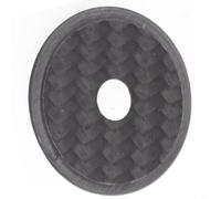 Tidgel Superlight 3K - Tapa superior de fibra de carbono para auriculares, para bicicleta de carretera de 1-1/8 pulgadas con perno de titanio, color negro (tapa mate 3K)