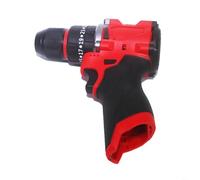 Tidgel Taladro inalámbrico sin escobillas de 12 V, doble velocidad 1300 RPM, adelante/atrás, portabrocas sin llave de 3-10 mm, herramienta solo para carpintería doméstica