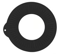 Tidgel Tapa de silicona para tazón de mezcla con cubierta plegable, escudo antipolvo a prueba de salpicaduras para cuencos de vidrio de acero inoxidable de 4.5 a 5 cuartos de galón, apto para