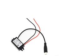 Tidgel Tipo C USB DC-DC convertidor 12V 24V a 5V 3A 15W, módulo de poder impermeable IP68 con protección contra sobrecarga para uso industrial