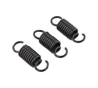 Tidgel Tubo de extensión de plástico para aspiradora de 35 mm de diámetro interior, paquete de 2 varitas de succión negras, para aspiradoras húmedas y secas A2004 MV3 WD3 (3 piezas)