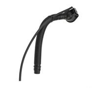 Tidgel Tubo de llenado de depósito de limpiaparabrisas para BMW X1 X2 F45 F49 F39 F52 2016+, tubo de repuesto ABS, negro