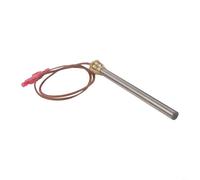 Tidgel Varilla de encendido para estufa de pellets de 250 W, rosca de 3/8 pulgadas para Rika Memo Visio para RIO, resistencia de calefacción de acero inoxidable 10 x 150 mm con cable de 500 mm