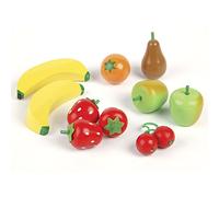 Tidlo Wooden Fruit Salad - Play Food Set