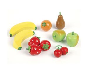 Tidlo Wooden Fruit Salad - Play Food Set