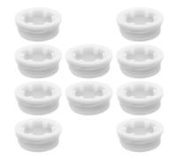 TIDTALEO 10 Tapas de Sello para Contenedores de 200 Litros, Tapas de Tapón de Plástico Resistentes, Sellado Hermético para Recipientes Industriales, Prevención de Fugas, Uso