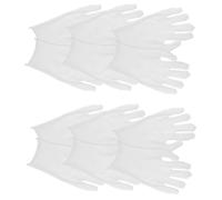 TIDTALEO 12pares Guantes Algodón Manipulación Obras Arte Guantes Trabajo Hombre Xl