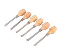 TIDTALEO 1juego Formones para Madera con Mango Hemisférico Herramientas de Tallado Manual para Principiantes y Aficionados Cinceles Duraderos y Seguros para Escultura y Varios estilos
