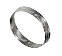 TIDTALEO 1Pieza Molde Redondo de Tartas Inoxidable de Aro para Mousse y Tartaletas para Repostería y Postres Banquetes y Celebraciones