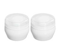 TIDTALEO 2 Juegos de Borlas de Polvo para Bebés y Niños, Suaves y Portátiles Mango, Ideales para Cuidado Delicado y Regalos para Baby Shower