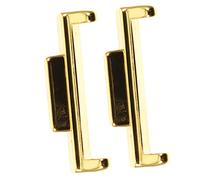 TIDTALEO 2 piezas Conectores Metálicos para Correas de Reloj Adaptadores Resistentes para Pulseras Deportivas de Doradas Reemplazo y Duradero