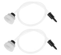 TIDTALEO 2 Piezas de Manguera Flexible de Vacío para Sellador al Vacío, Accesorio Adaptador para Sellar Alimentos, Tubo de Repuesto para Máquina de Envasado y Conservación en Cocina