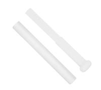 TIDTALEO 2 Piezas Mazo de Meditación para Cuencos de Cristal, Varita de Juego de Cuenco de Cristal, Acrílico, Blanco, Accesorio para Sound Bath y Clases de Yoga, para Aficionados Sanación