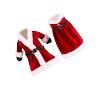 TIDTALEO 2 Unidades Fundas Creativas para Botellas de Vino con Diseño Navideño Decoración Elegante para Botellas Material Suave y Acabado Detallado para Fiesta y Regalo