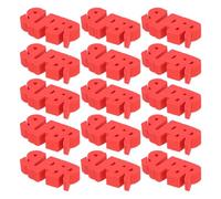 TIDTALEO 30 Unidades Juego de Mini Gomas de Borrar 3d Super Diseño Rojo de Tpr Maestros, Portátil para Actividades de Dibujo y Uso en Casa